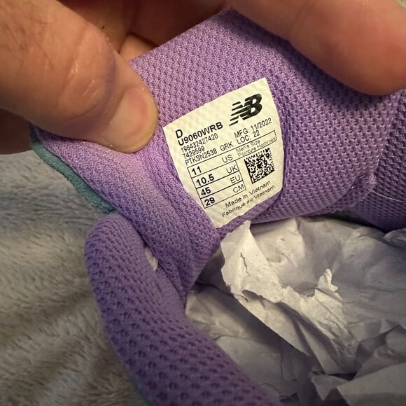 ❌SOLD❌ New Balance 9060 Warped in size 11 - Picture 3 of 8